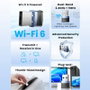 Vention Adaptador USB Wi-Fi KDEB0 900Mbps Negro